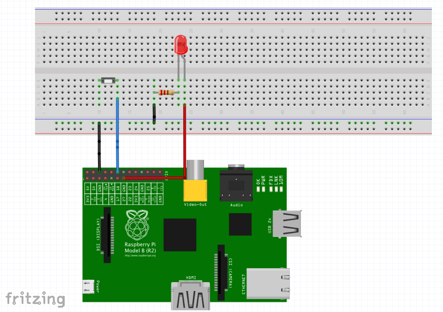 Raspberry Pi Wiring Diagram