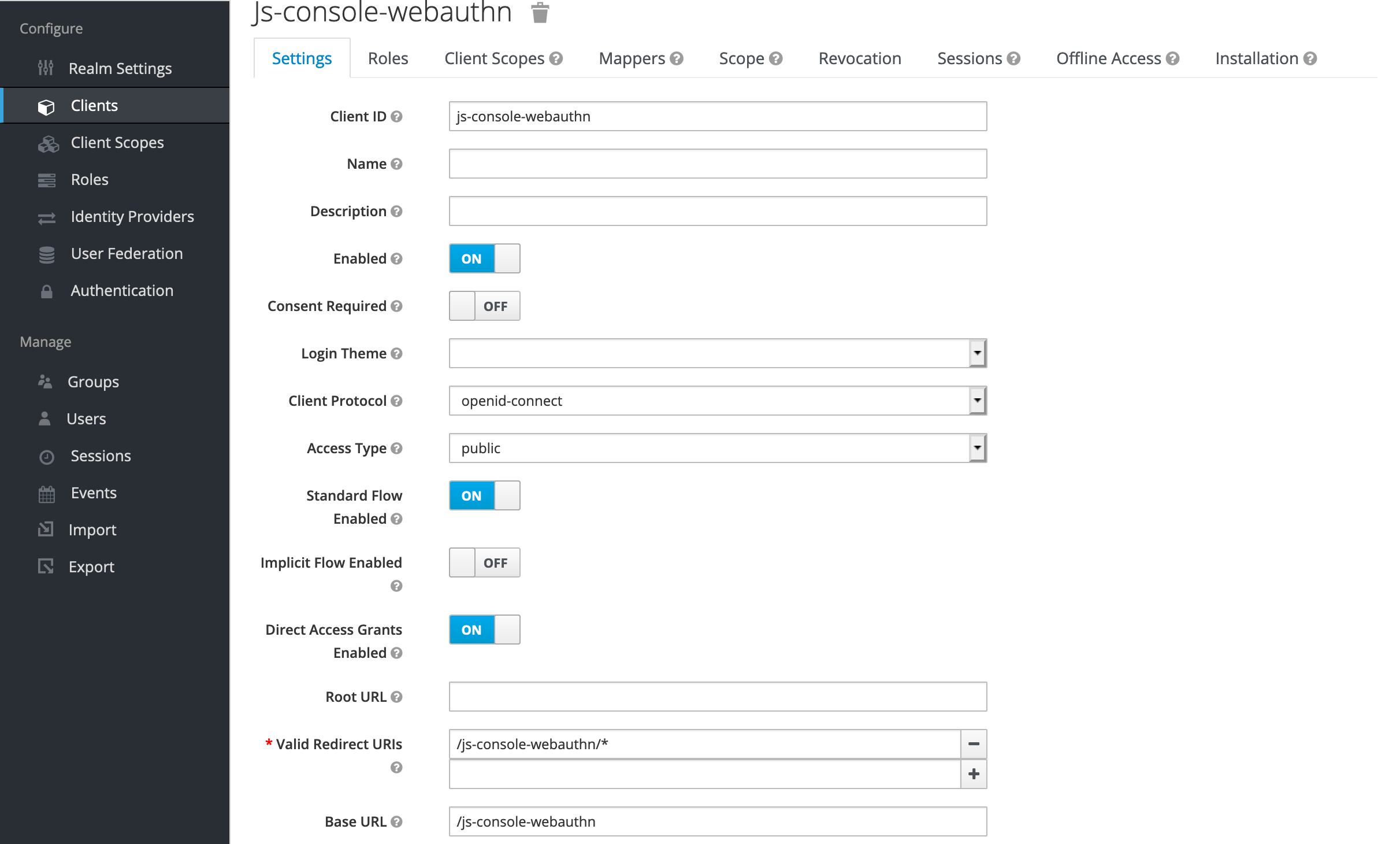 Configuration Client